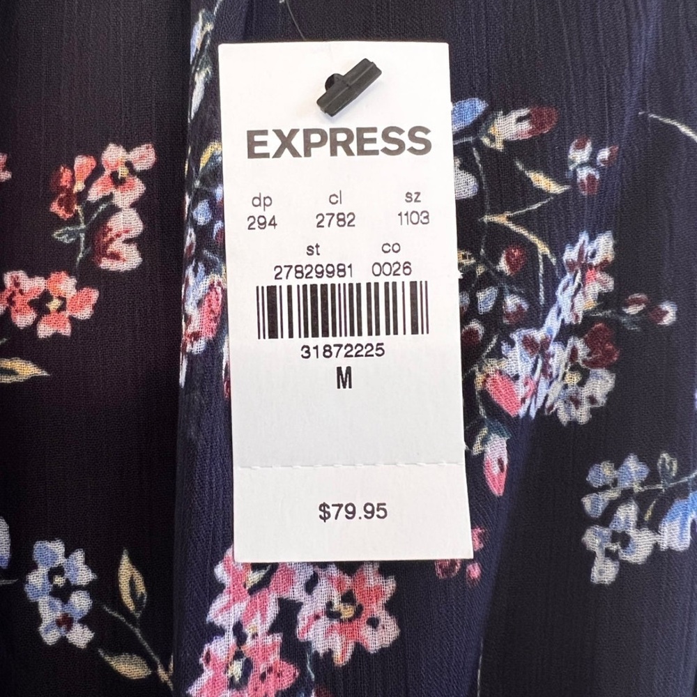 Express floral dress **NWT**